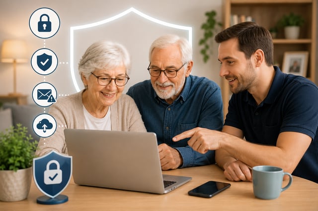 Digitale Sicherheit für Senioren